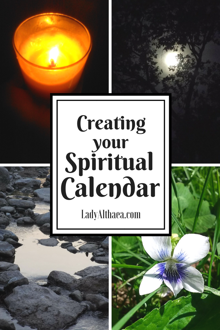 Spiritual Calendar, Personal Practice